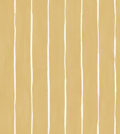 Marquee Stripe Wallpaper by Cole & Son Mustard