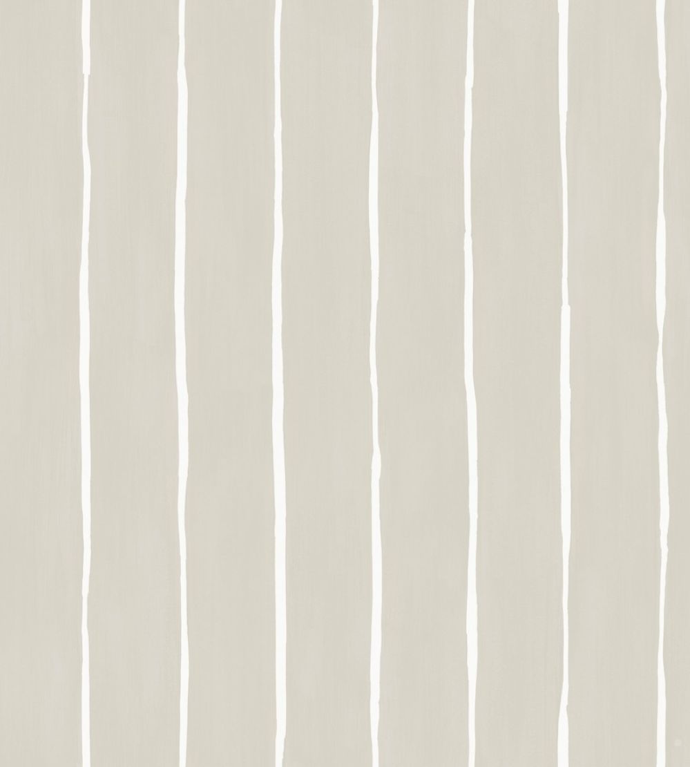Marquee Stripe Wallpaper by Cole & Son Soft Grey
