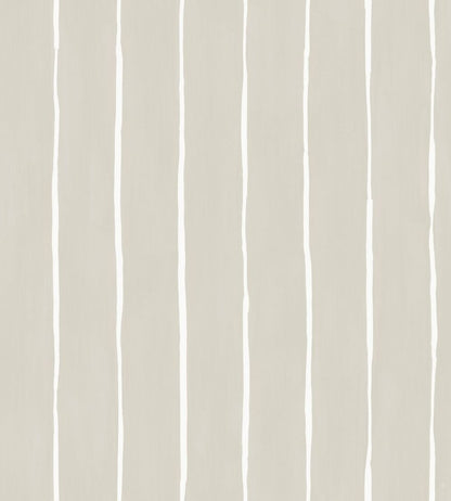 Marquee Stripe Wallpaper by Cole & Son Soft Grey