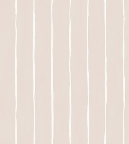 Marquee Stripe Wallpaper by Cole & Son Soft Pink