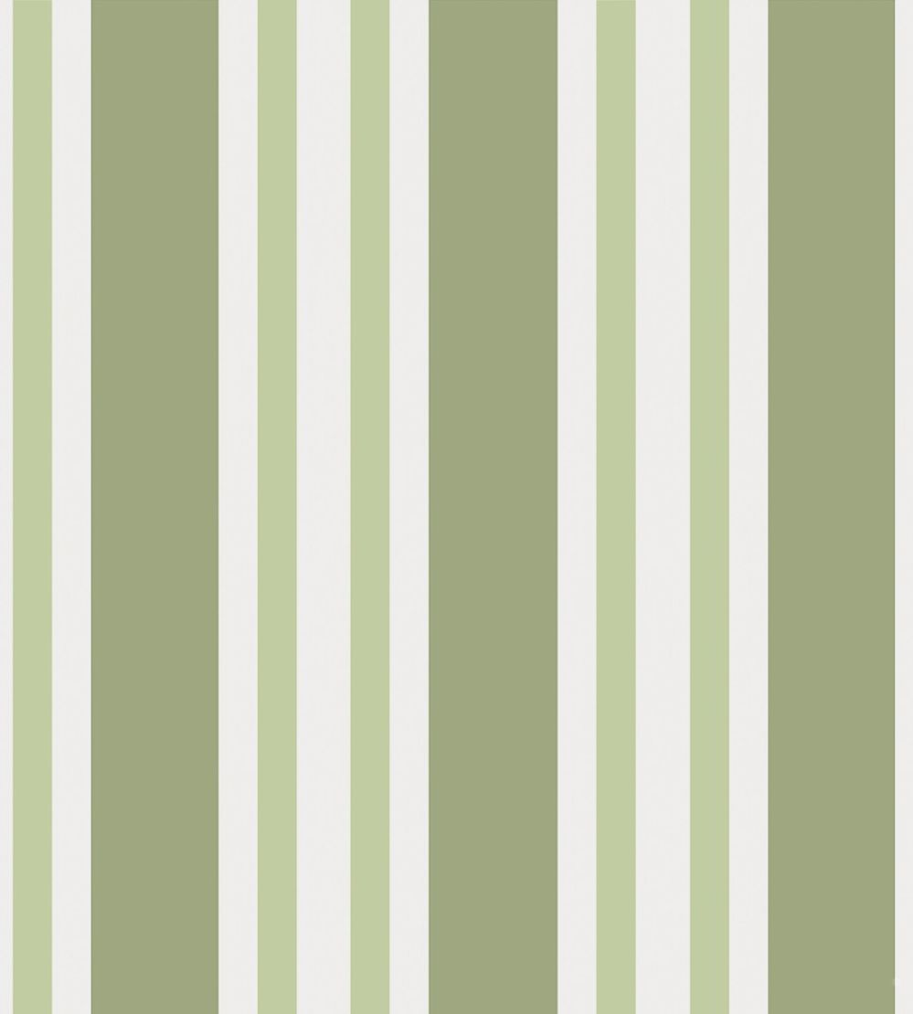 Polo Stripe Wallpaper by Cole & Son Leaf Green