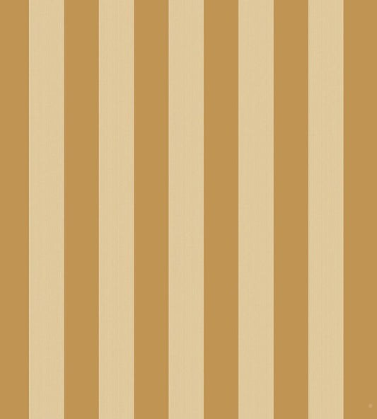 Regatta Stripe Wallpaper by Cole & Son Gold/Sand