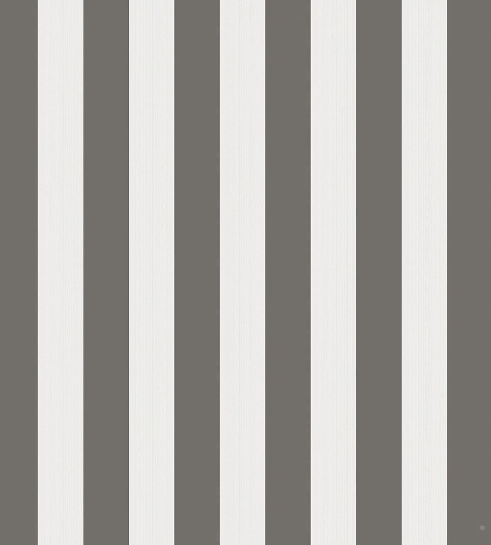 Regatta Stripe Wallpaper by Cole & Son Black/White