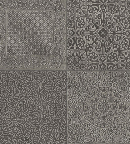 Bazaar Wallpaper by Cole & Son Pewter