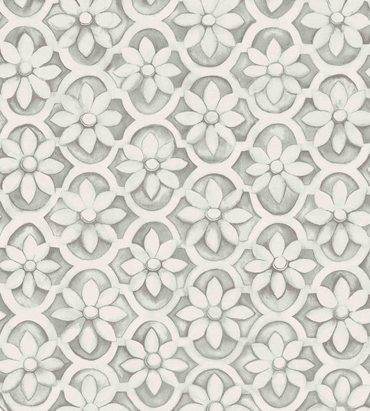 Jali Trellis Wallpaper by Cole & Son Stone