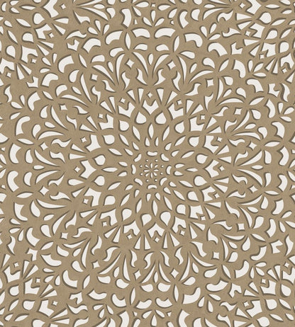 Medina Wallpaper by Cole & Son Gilver/Parchment