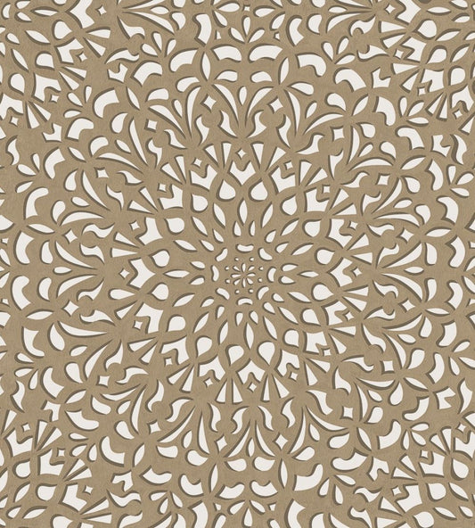 Medina Wallpaper by Cole & Son Gilver/Parchment