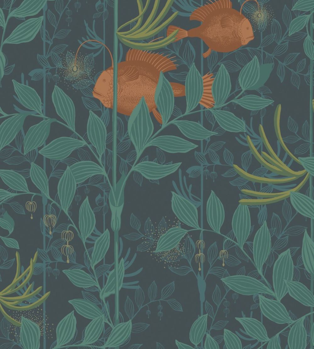 Nautilus Wallpaper by Cole & Son Dark Green