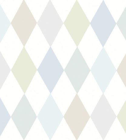 Punchinello Wallpaper by Cole & Son Soft Blue