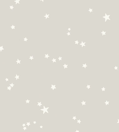 Stars Wallpaper by Cole & Son Grey & White