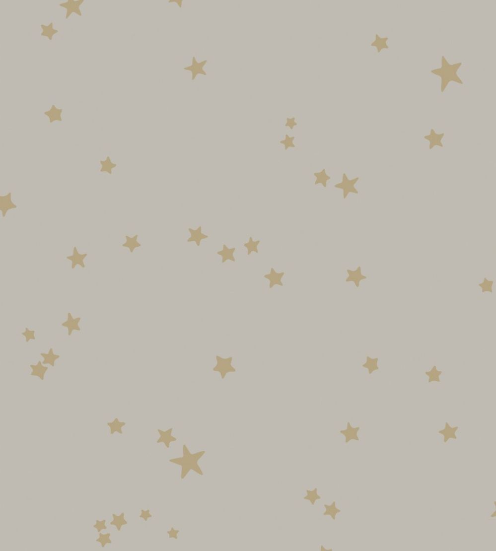 Stars Wallpaper by Cole & Son Linen & Gold
