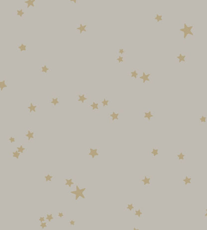 Stars Wallpaper by Cole & Son Linen & Gold