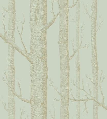 Woods Wallpaper by Cole & Son Green & Gold