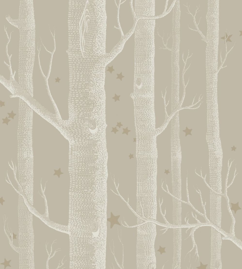 Woods & Stars Wallpaper by Cole & Son Linen