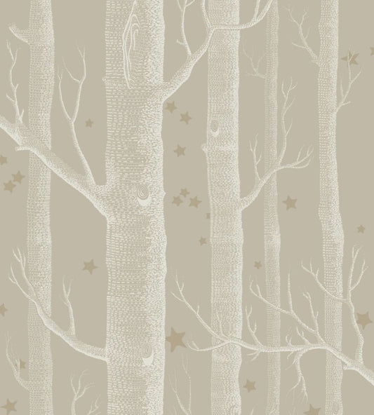 Woods & Stars Wallpaper by Cole & Son Linen