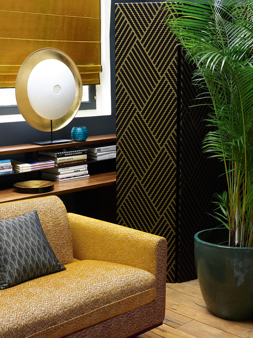 Colette Fabric by Pierre Frey shown in a room setting (view 1)