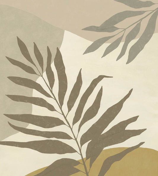 Collage Leaf Mural by Eijffinger 74