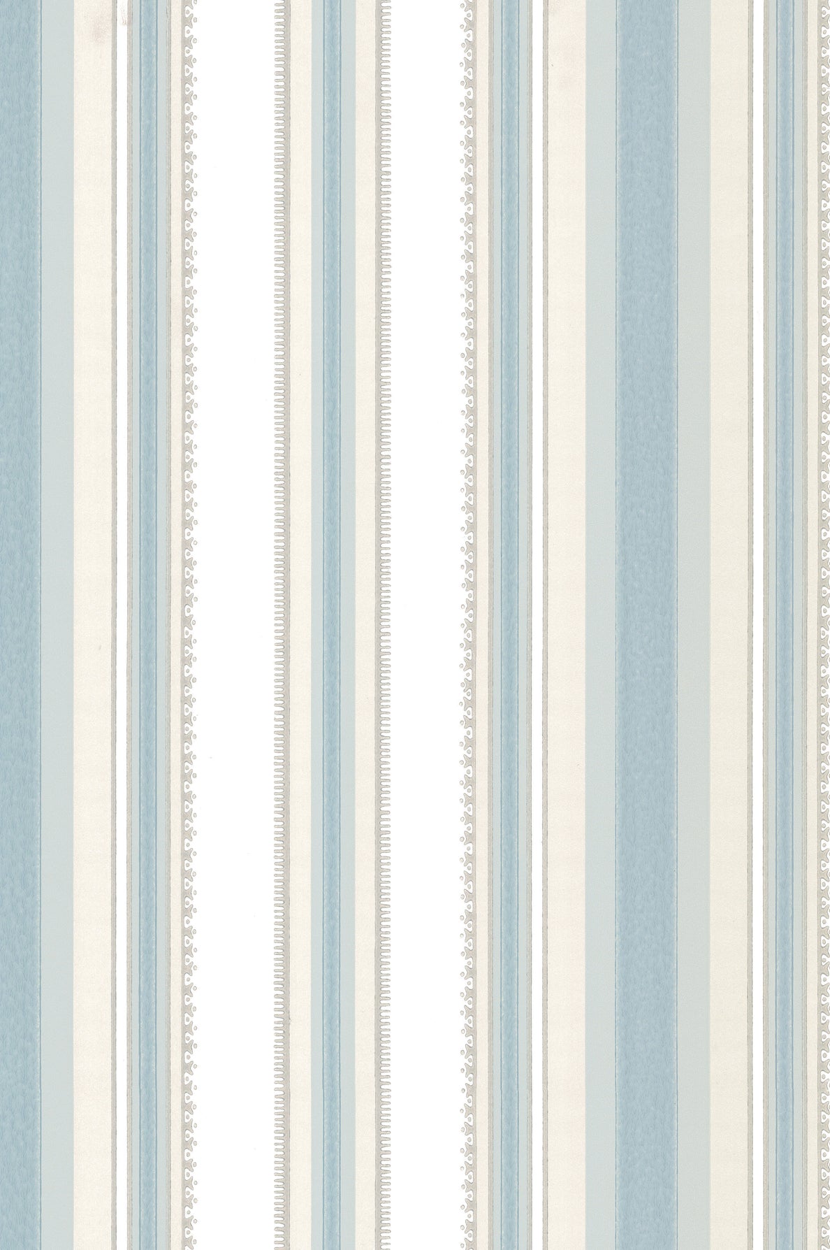 Colonial Stripe wallpaper by Little Greene in Classic Blue