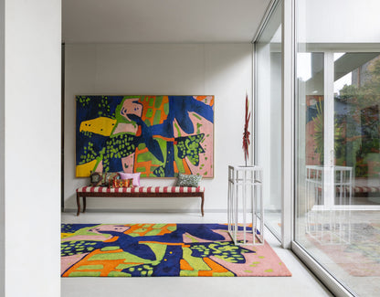 Coloriste Rug by Pierre Frey shown in a room setting (view 1)