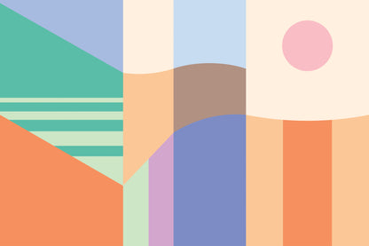 Colorvista Bright mural by Hovia
