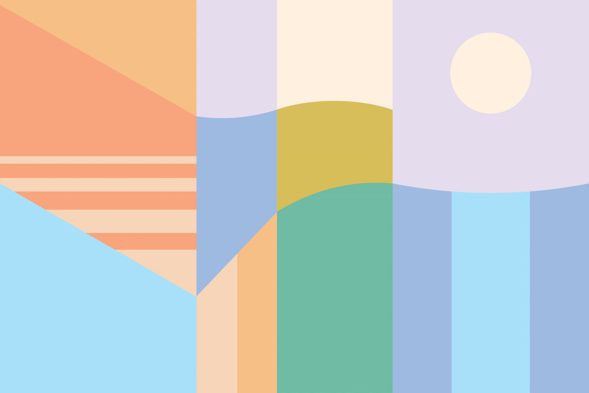 Colorvista Pastel mural by Hovia
