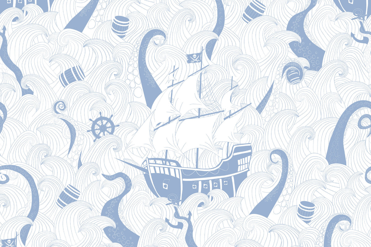 Colossal Blue mural by Hovia