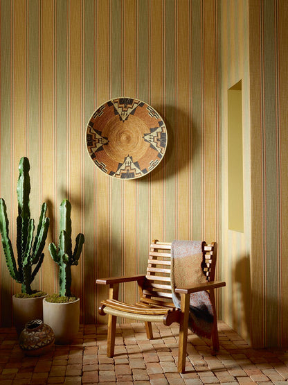 Columbia Wallpaper by Pierre Frey shown in a room setting (view 1)