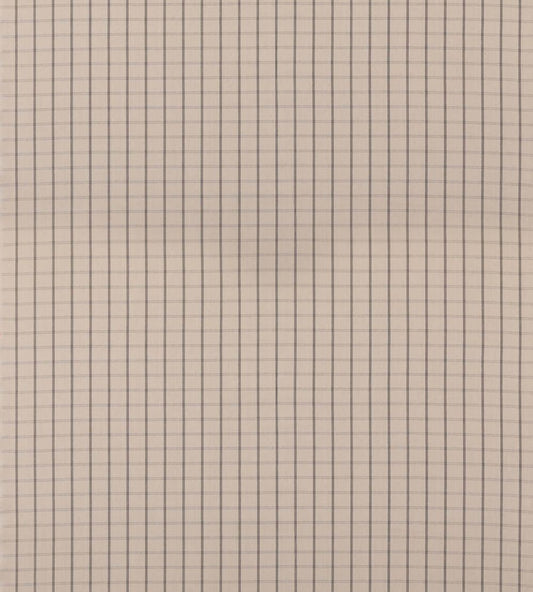 Compass Check Fabric by Mulberry Home Stone