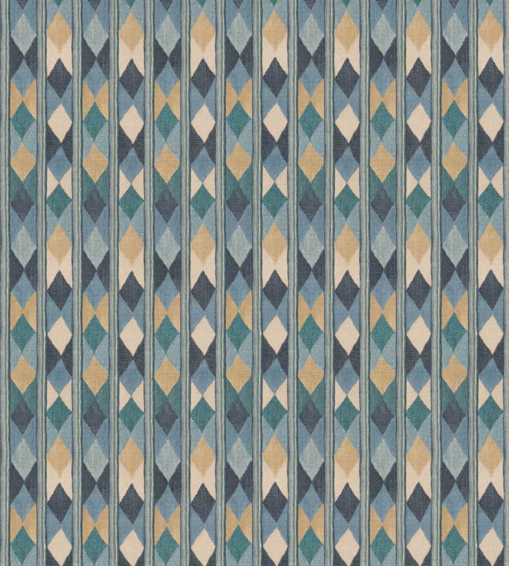 Compass Fabric by GP & J Baker Blue
