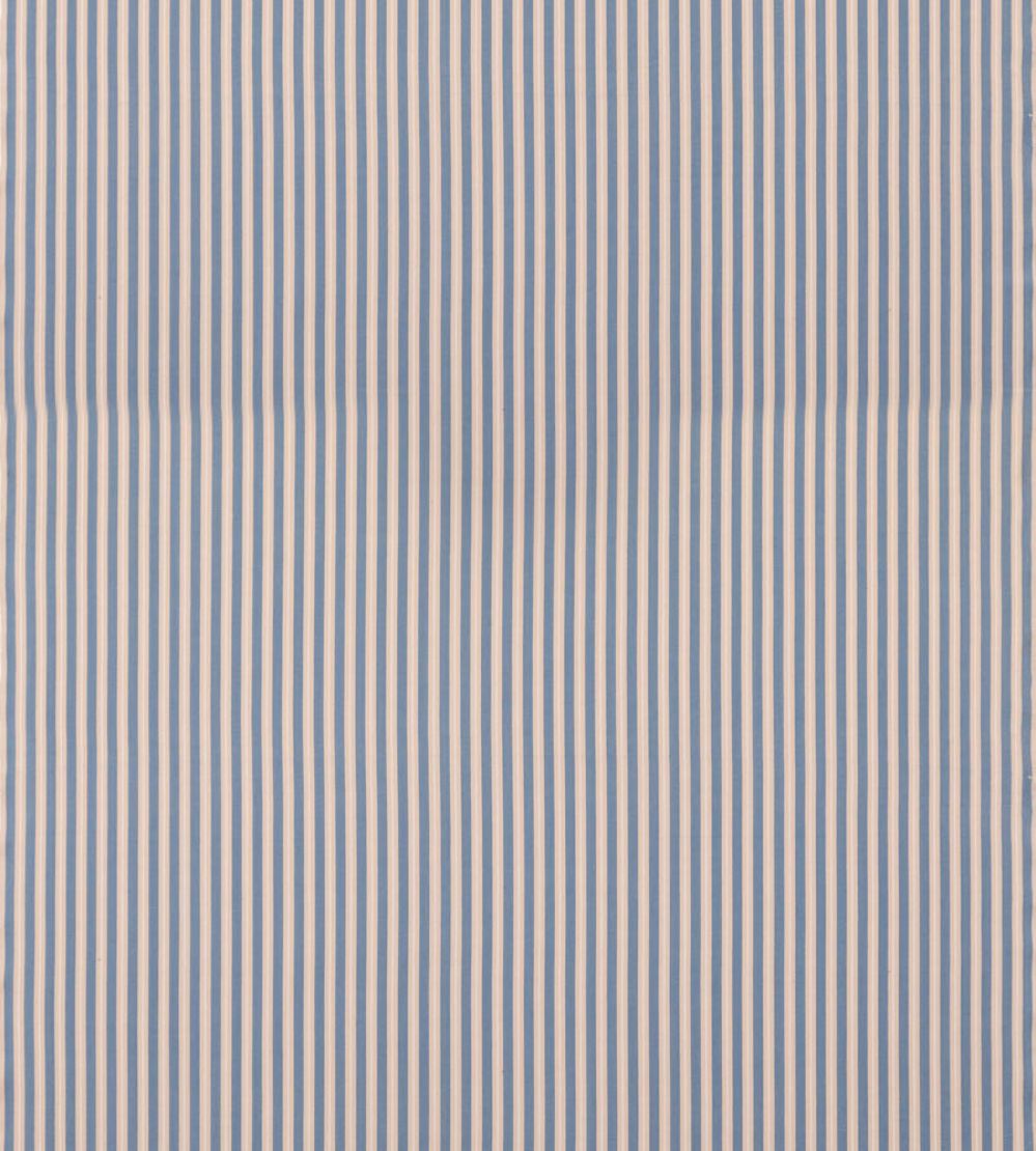 Compass Stripe Fabric by Mulberry Home Blue