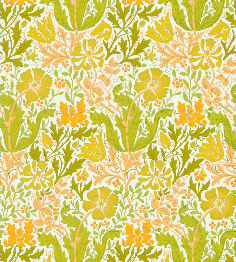 Compton Wallpaper by Morris & Co Summer Yellow
