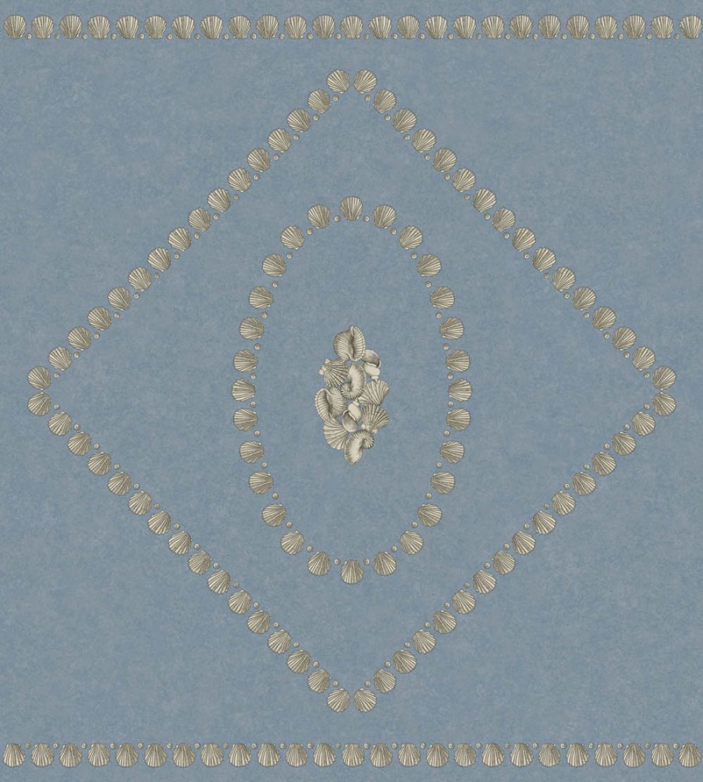 Conchiglie Wallpaper by Cole & Son Gilver on Denim