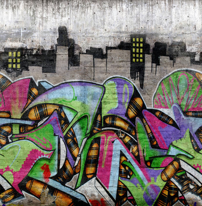 Concrete Art Original mural by Rebel Walls
