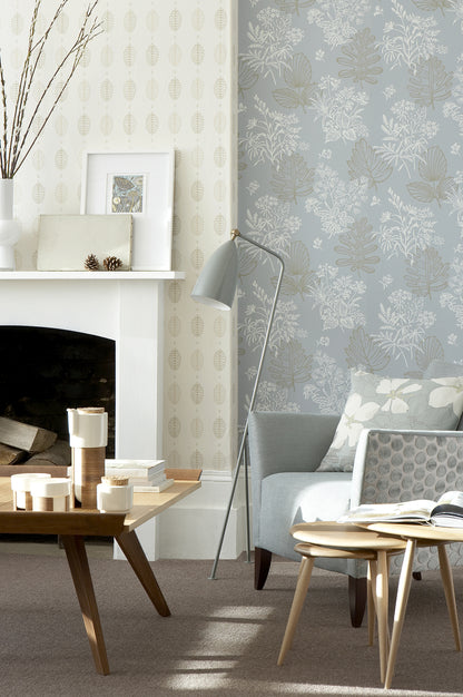 Cones wallpaper by Little Greene in Lint