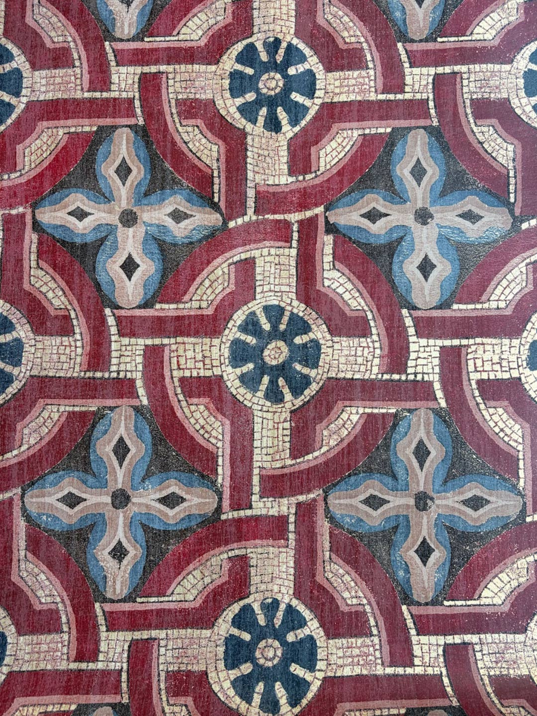 Conimbriga Wallpaper by Watts 1874 in Terracotta