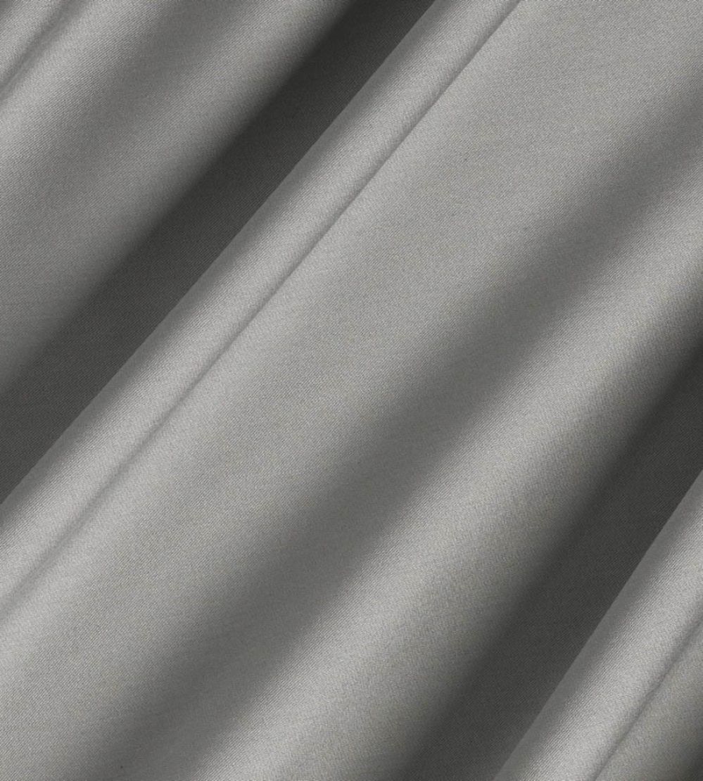 Connaught Silk Fabric by James Hare Chateau Grey