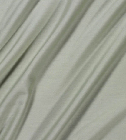 Connaught Silk Fabric by James Hare Frosted Sage