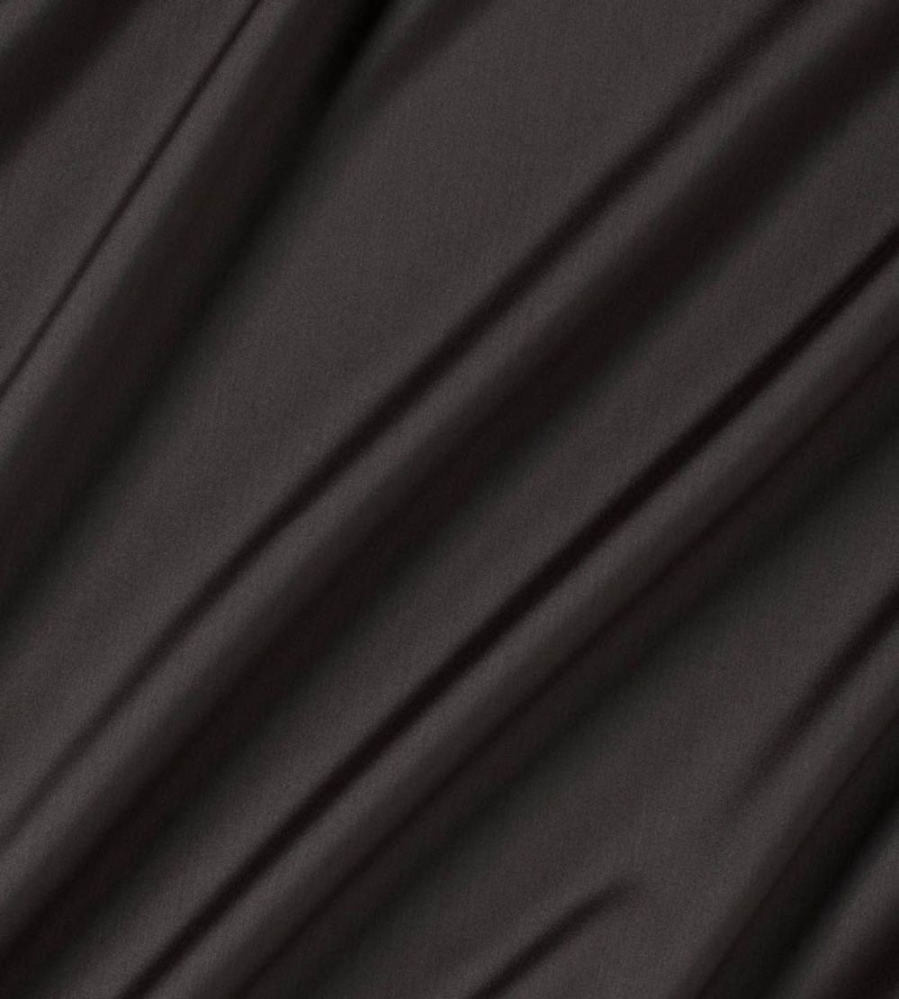 Connaught Silk Fabric by James Hare Graphite