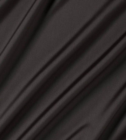 Connaught Silk Fabric by James Hare Graphite