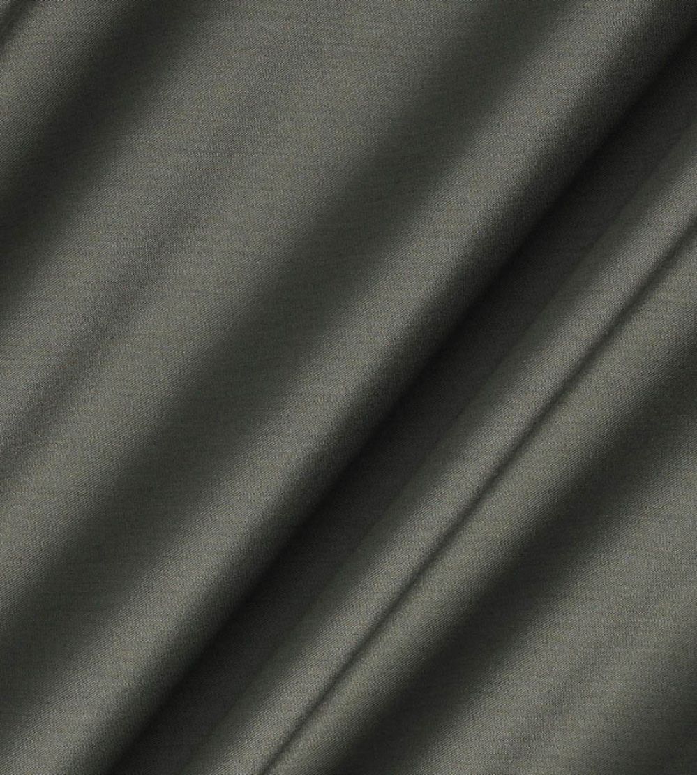 Connaught Silk Fabric by James Hare Lava Stone