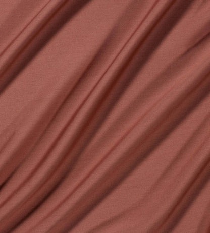 Connaught Silk Fabric by James Hare Sienna