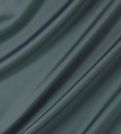 Connaught Silk Fabric by James Hare Slate Blue