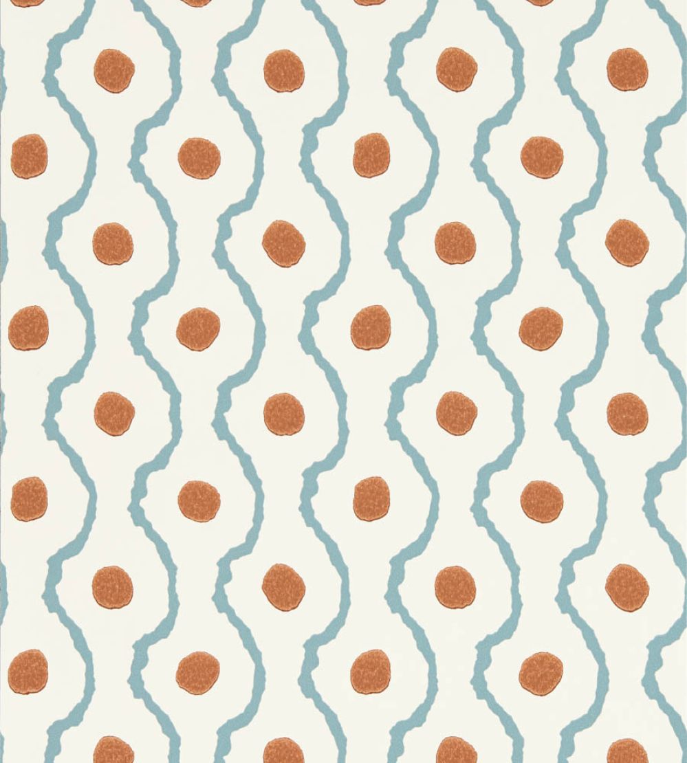 Connor Wallpaper by Harlequin Pacific/Terracotta
