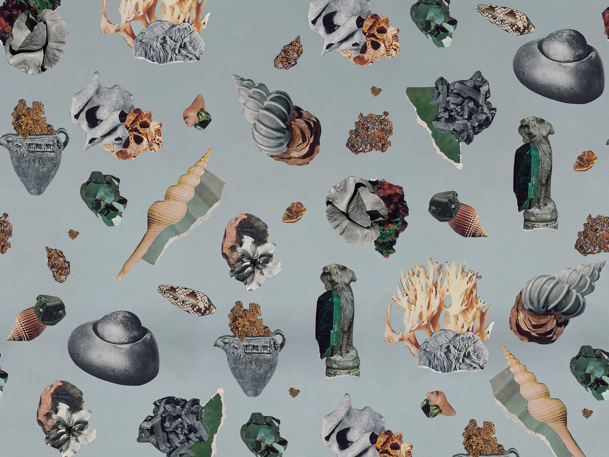 Constellation Collage mural by Bien Fait