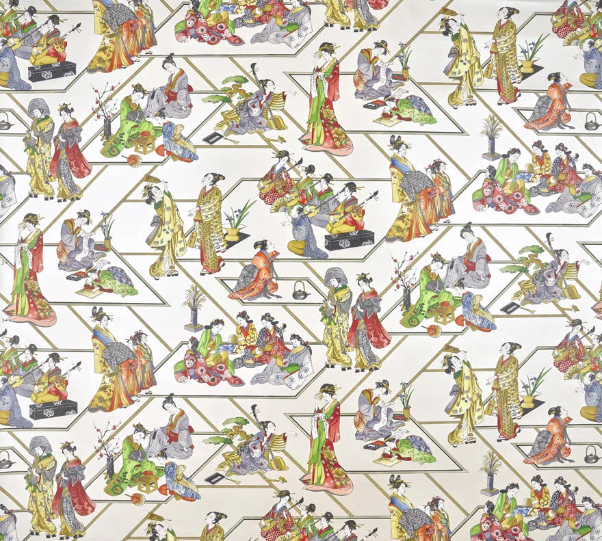 Conte Merveilleux Wallpaper by Pierre Frey in Neige (FP060002)