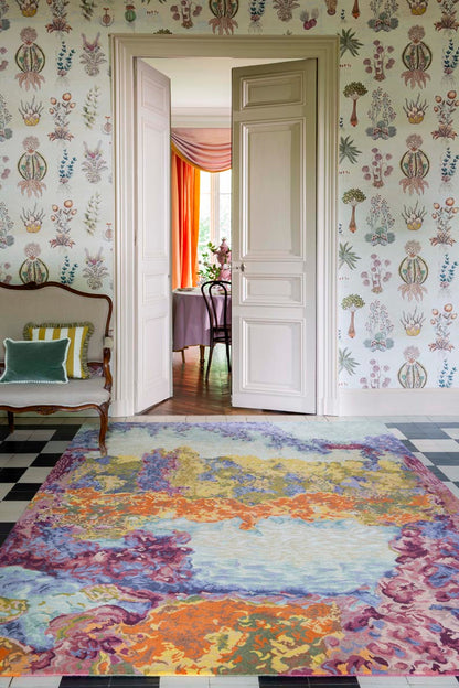 Contemplation Rug by Pierre Frey shown in a room setting (view 1)