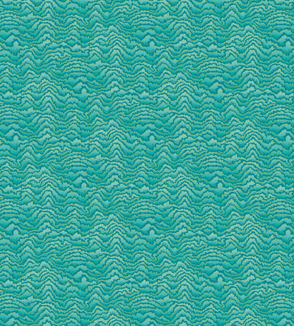 Contour Wallpaper by Ohpopsi Turquoise & Lemon