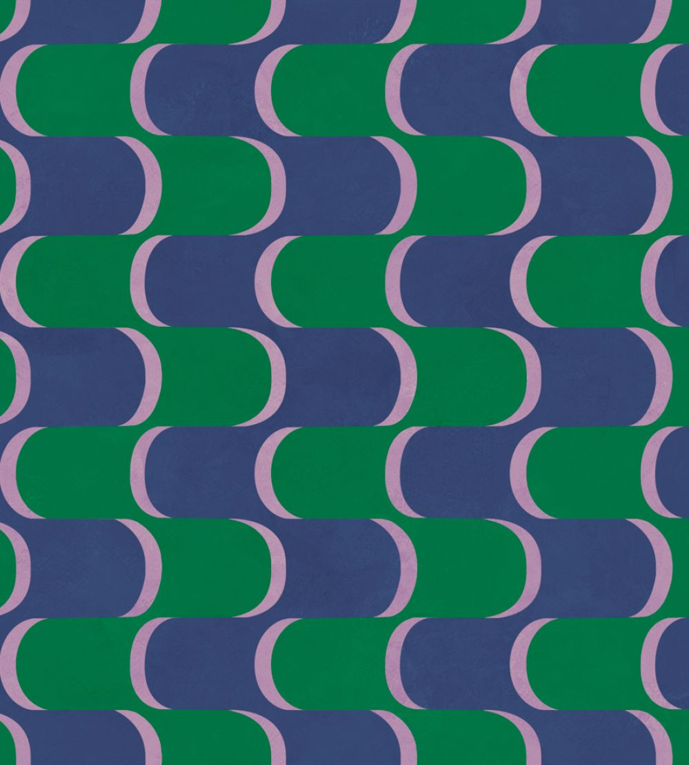 Copacabana Wallpaper by Tres Tintas Cobalto