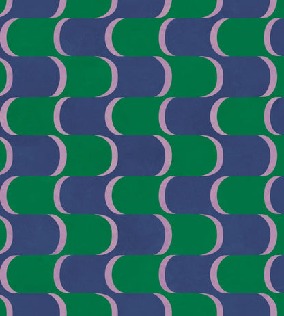 Copacabana Wallpaper by Tres Tintas Cobalto