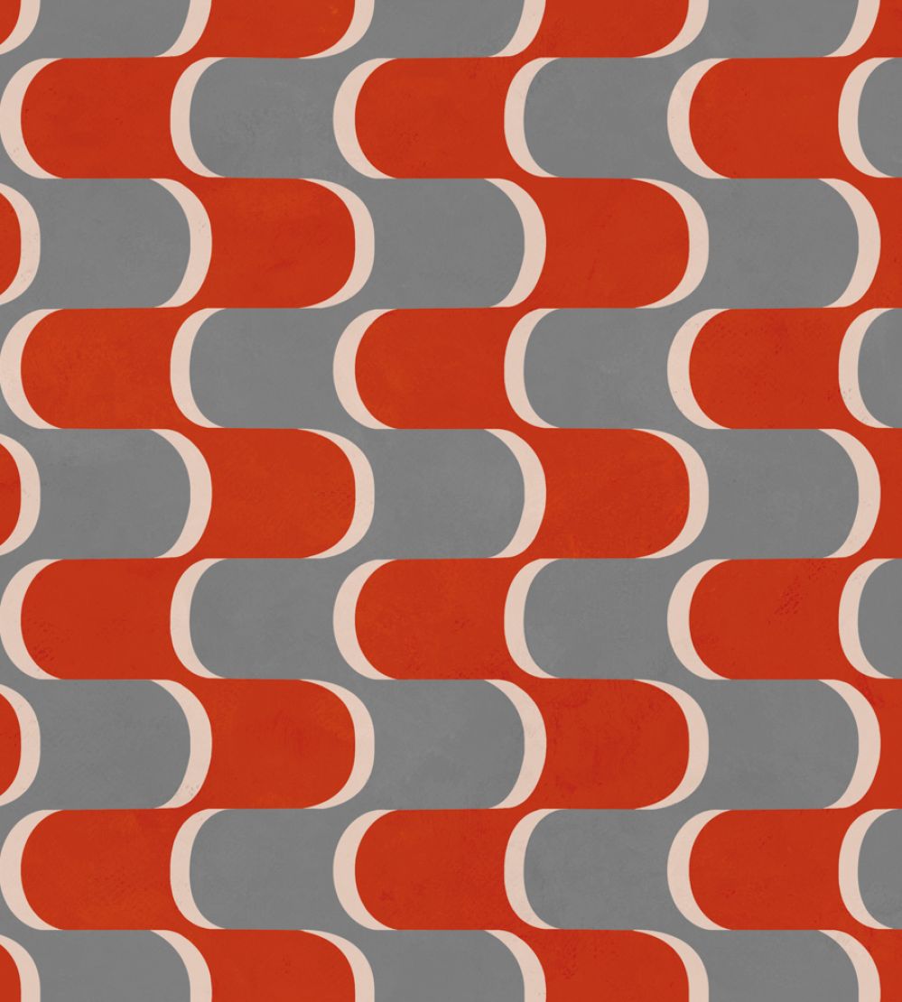 Copacabana Wallpaper by Tres Tintas Indigo